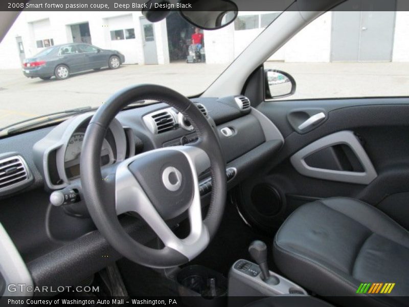  2008 fortwo passion coupe Design Black Interior