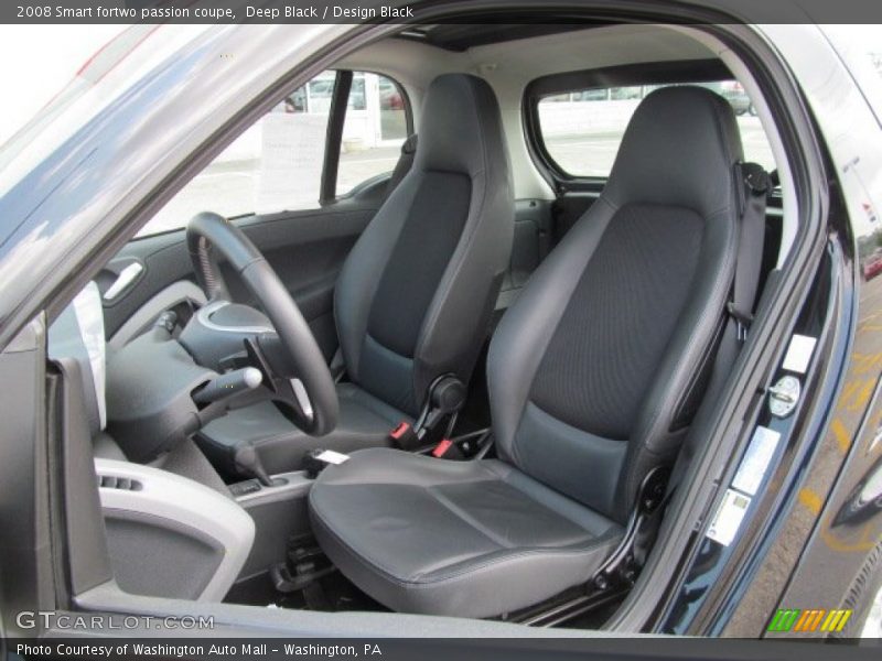 Front Seat of 2008 fortwo passion coupe