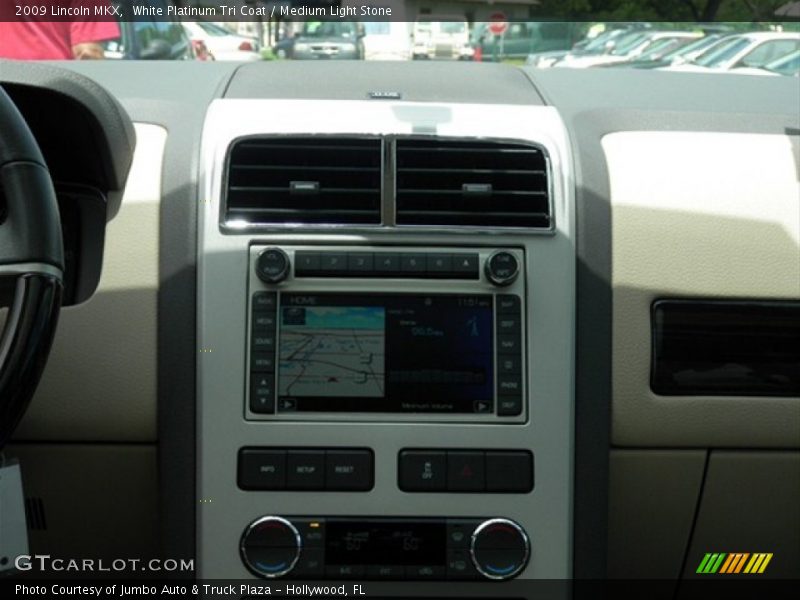 White Platinum Tri Coat / Medium Light Stone 2009 Lincoln MKX