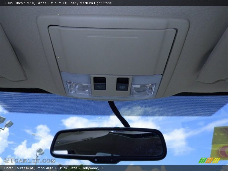 White Platinum Tri Coat / Medium Light Stone 2009 Lincoln MKX