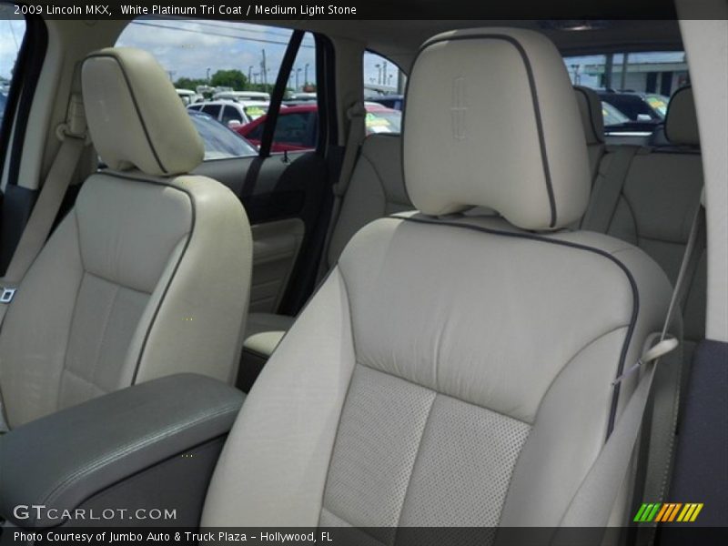 White Platinum Tri Coat / Medium Light Stone 2009 Lincoln MKX