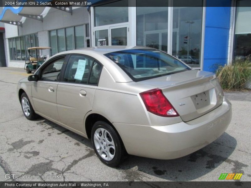 Golden Wheat / Tan 2004 Saturn ION 2 Sedan