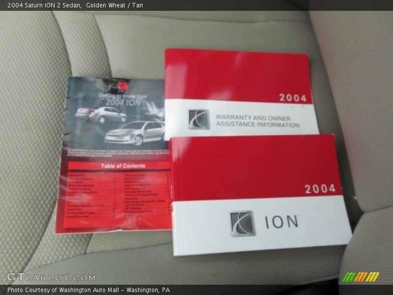 Golden Wheat / Tan 2004 Saturn ION 2 Sedan