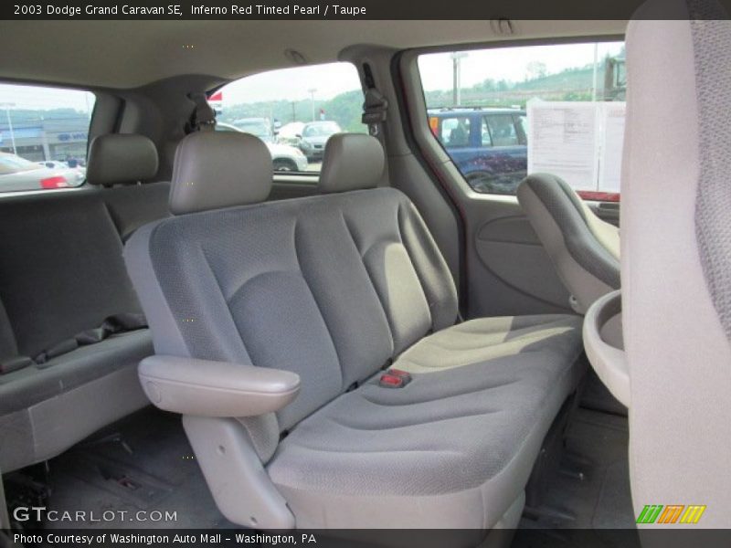 Rear Seat of 2003 Grand Caravan SE