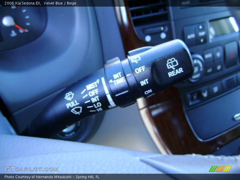 Velvet Blue / Beige 2006 Kia Sedona EX