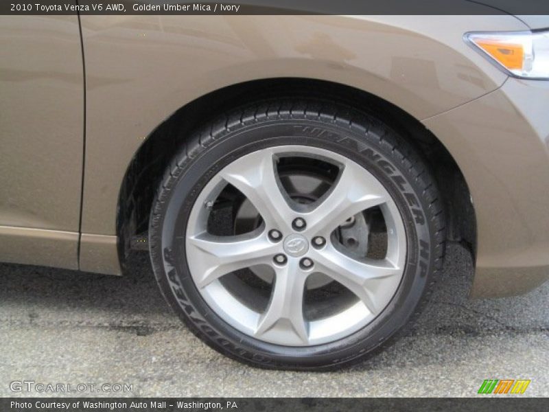 Golden Umber Mica / Ivory 2010 Toyota Venza V6 AWD