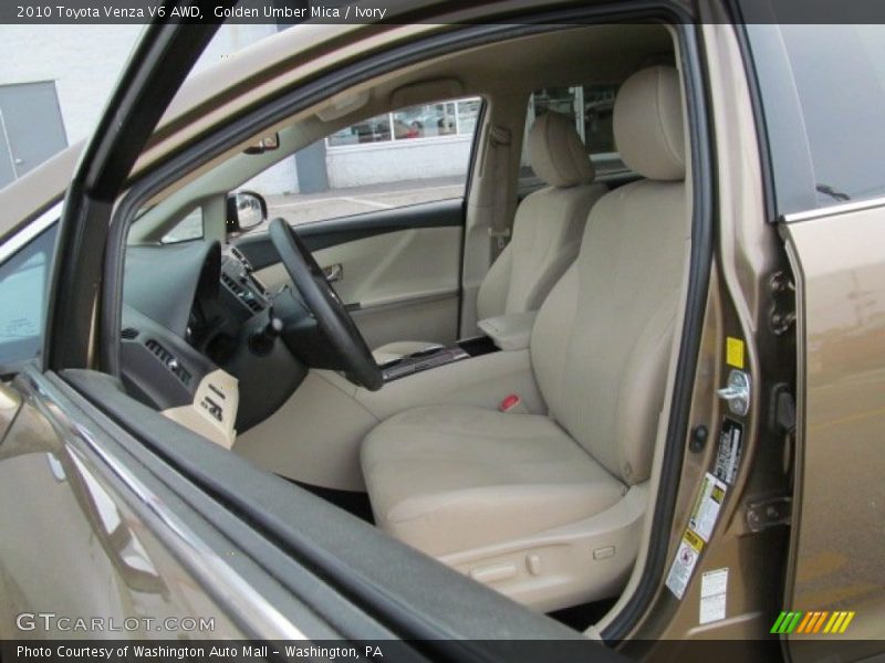 Golden Umber Mica / Ivory 2010 Toyota Venza V6 AWD