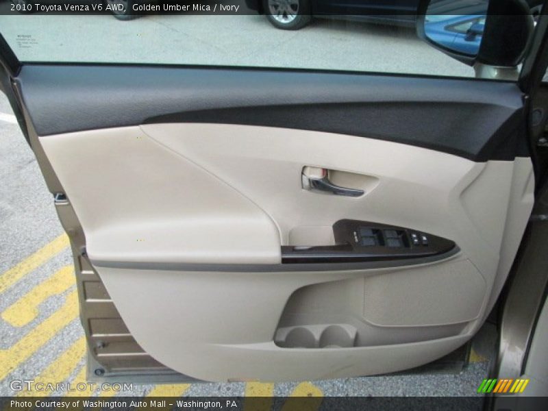 Golden Umber Mica / Ivory 2010 Toyota Venza V6 AWD