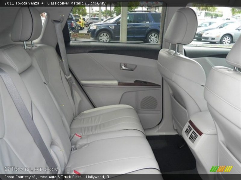 Classic Silver Metallic / Light Gray 2011 Toyota Venza I4