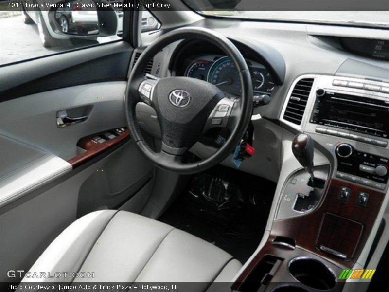 Classic Silver Metallic / Light Gray 2011 Toyota Venza I4