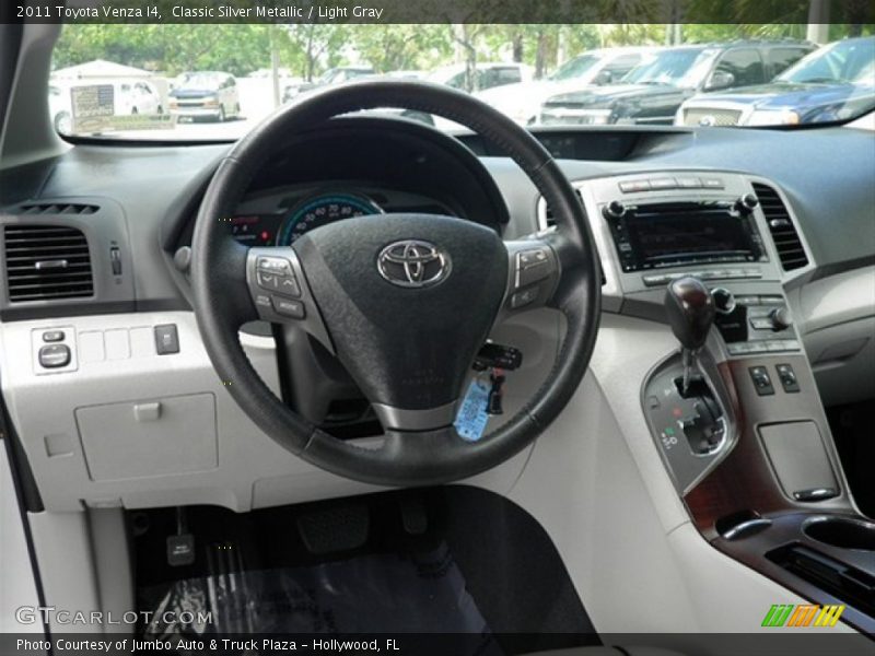 Classic Silver Metallic / Light Gray 2011 Toyota Venza I4