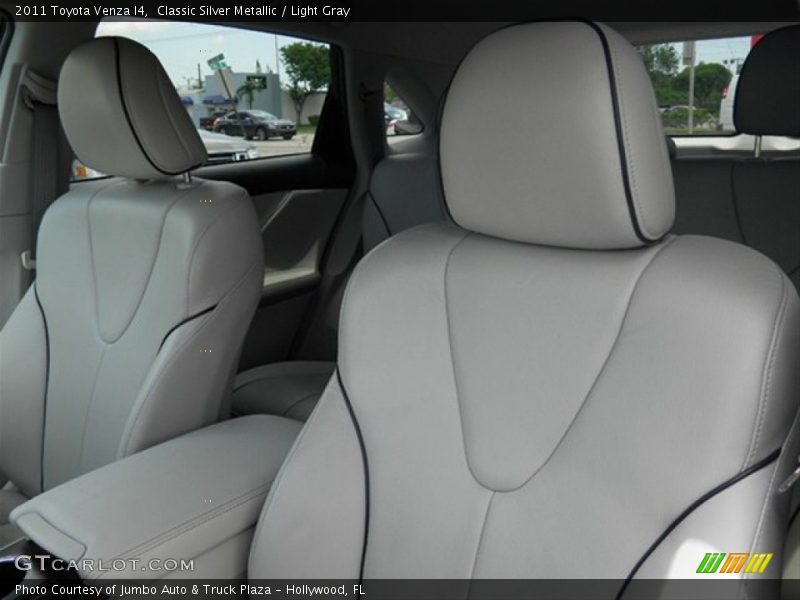 Classic Silver Metallic / Light Gray 2011 Toyota Venza I4