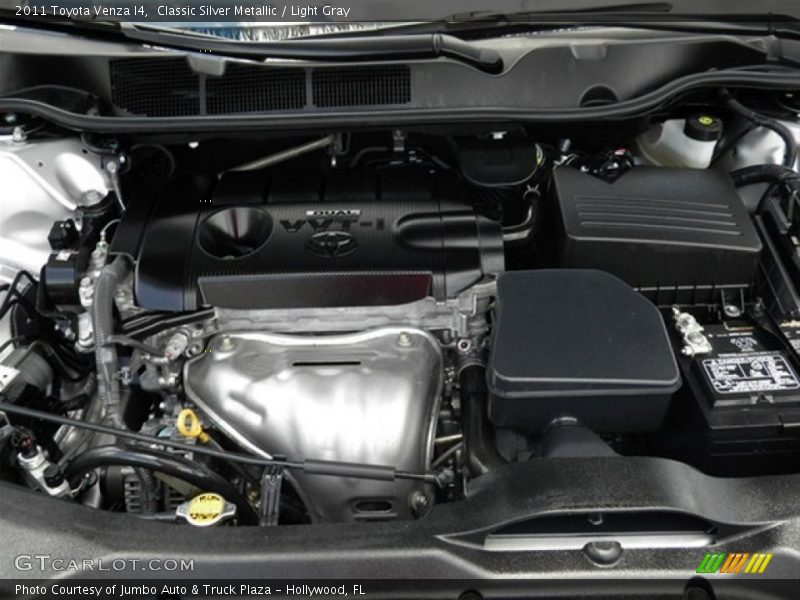 Classic Silver Metallic / Light Gray 2011 Toyota Venza I4