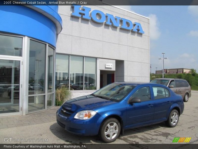 Arrival Blue Metallic / Gray 2005 Chevrolet Cobalt Sedan