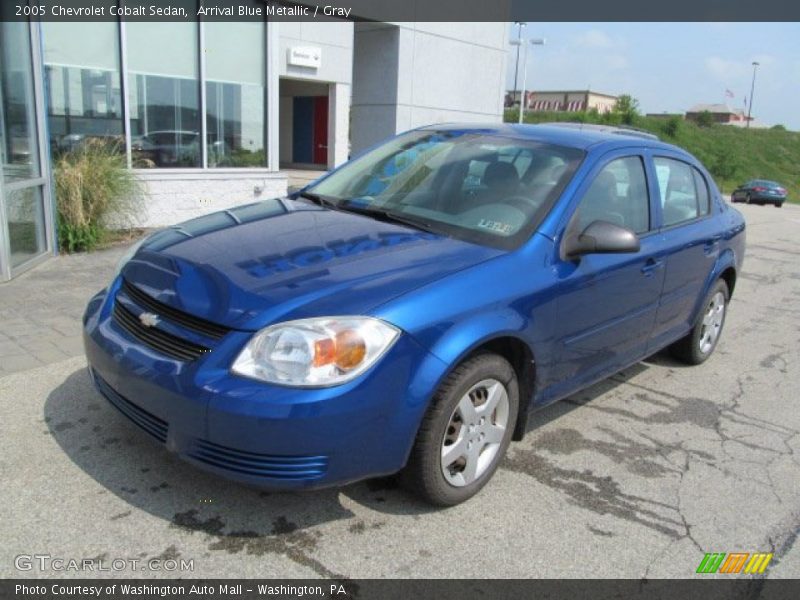 Arrival Blue Metallic / Gray 2005 Chevrolet Cobalt Sedan