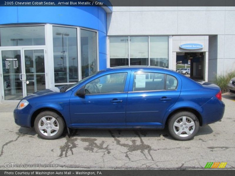 Arrival Blue Metallic / Gray 2005 Chevrolet Cobalt Sedan