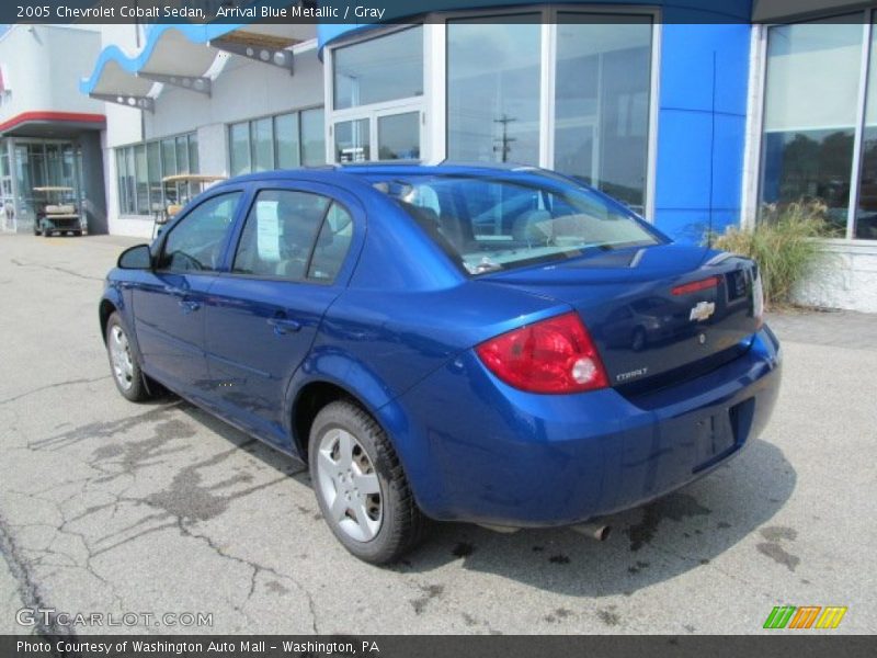 Arrival Blue Metallic / Gray 2005 Chevrolet Cobalt Sedan