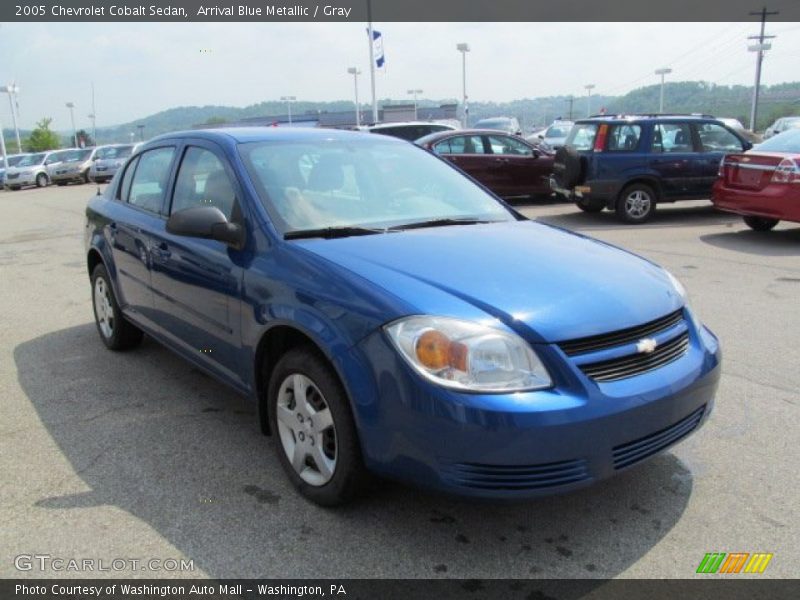 Arrival Blue Metallic / Gray 2005 Chevrolet Cobalt Sedan