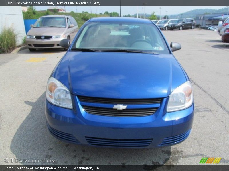 Arrival Blue Metallic / Gray 2005 Chevrolet Cobalt Sedan