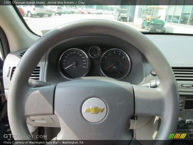 Arrival Blue Metallic / Gray 2005 Chevrolet Cobalt Sedan