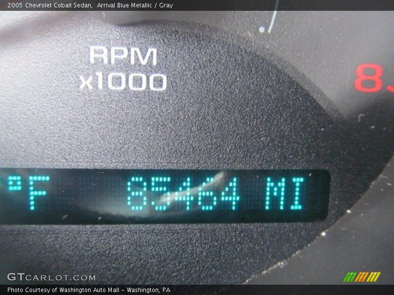 Arrival Blue Metallic / Gray 2005 Chevrolet Cobalt Sedan