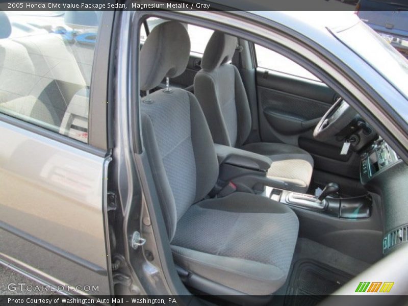 Magnesium Metallic / Gray 2005 Honda Civic Value Package Sedan