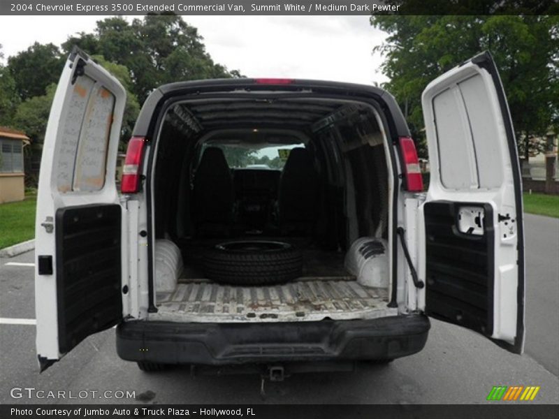 Summit White / Medium Dark Pewter 2004 Chevrolet Express 3500 Extended Commercial Van