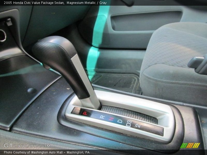 Magnesium Metallic / Gray 2005 Honda Civic Value Package Sedan