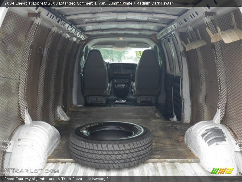 Summit White / Medium Dark Pewter 2004 Chevrolet Express 3500 Extended Commercial Van