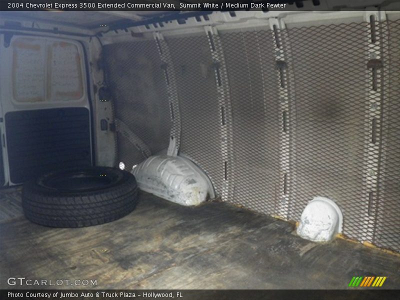 Summit White / Medium Dark Pewter 2004 Chevrolet Express 3500 Extended Commercial Van