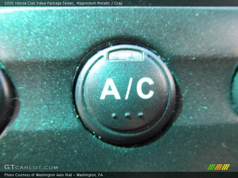 Magnesium Metallic / Gray 2005 Honda Civic Value Package Sedan