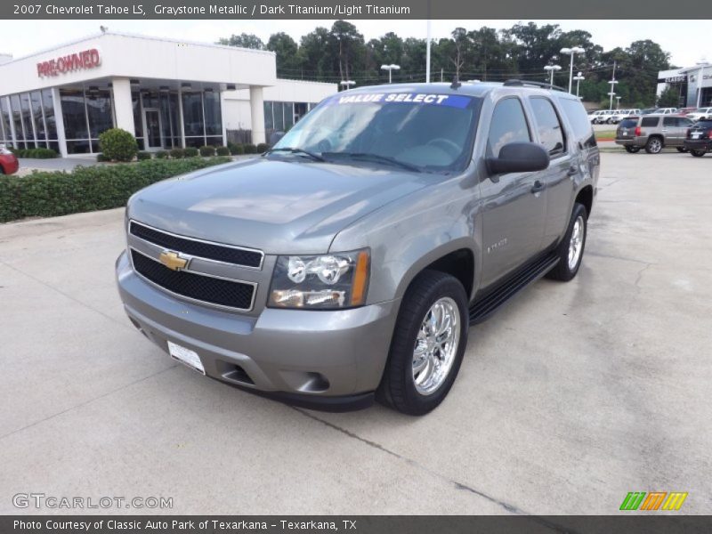 Graystone Metallic / Dark Titanium/Light Titanium 2007 Chevrolet Tahoe LS
