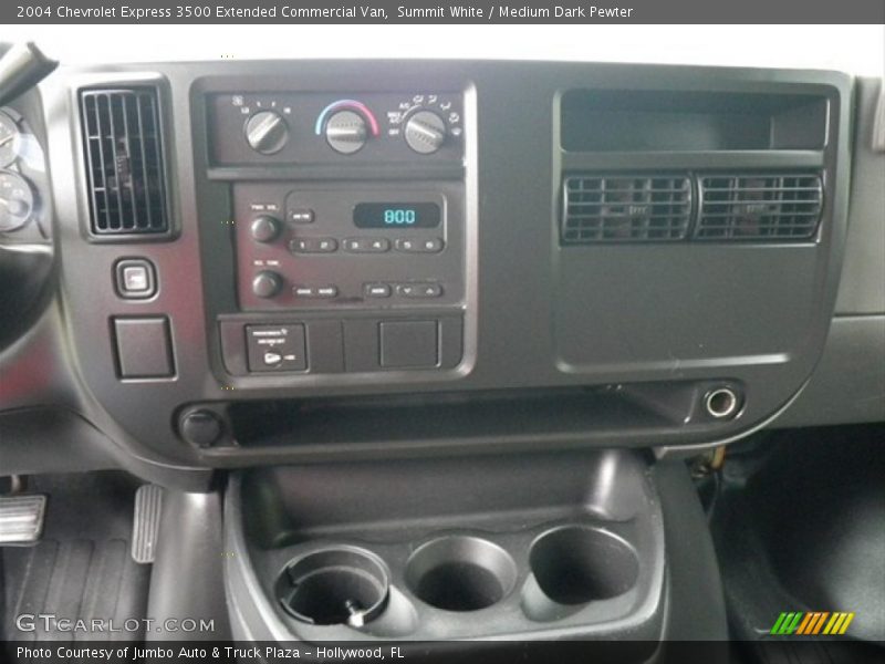 Summit White / Medium Dark Pewter 2004 Chevrolet Express 3500 Extended Commercial Van