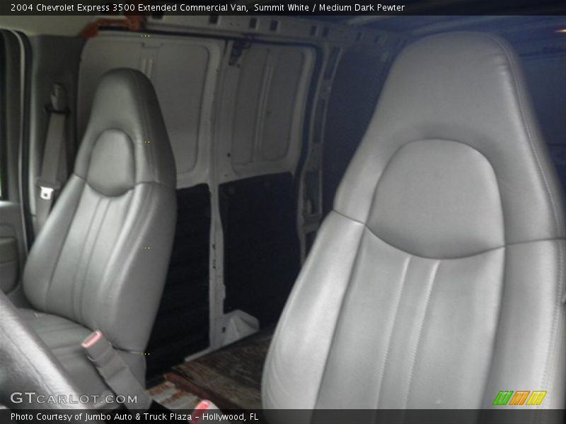 Summit White / Medium Dark Pewter 2004 Chevrolet Express 3500 Extended Commercial Van