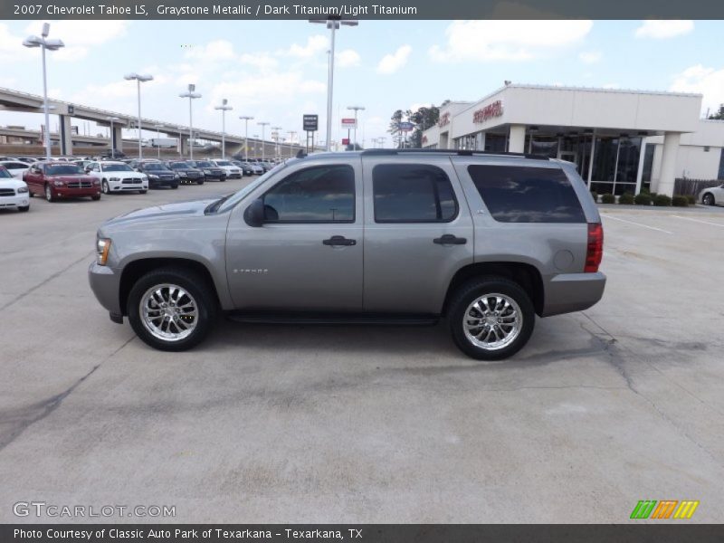 Graystone Metallic / Dark Titanium/Light Titanium 2007 Chevrolet Tahoe LS