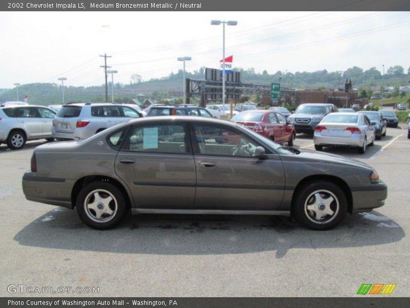 Medium Bronzemist Metallic / Neutral 2002 Chevrolet Impala LS