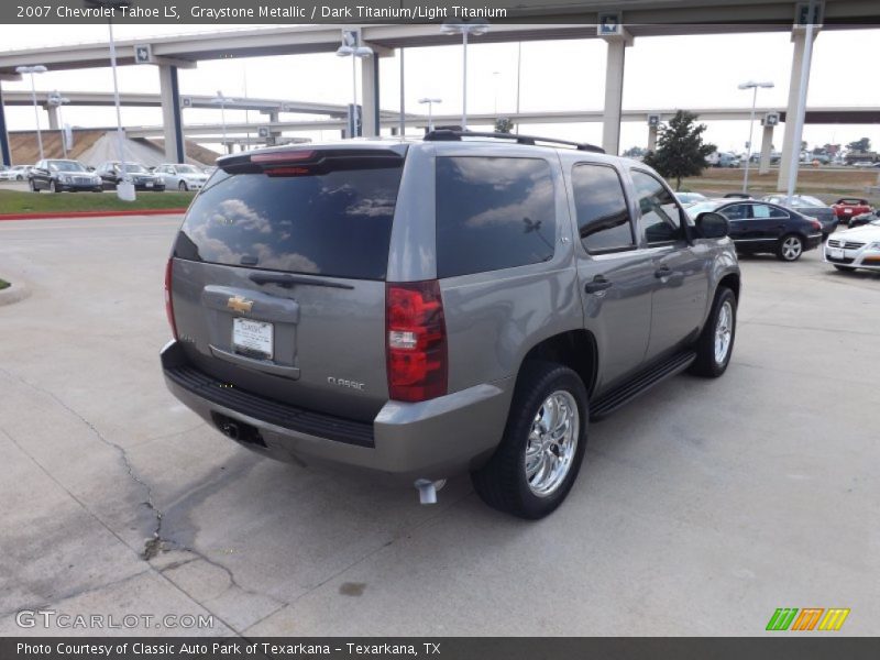 Graystone Metallic / Dark Titanium/Light Titanium 2007 Chevrolet Tahoe LS