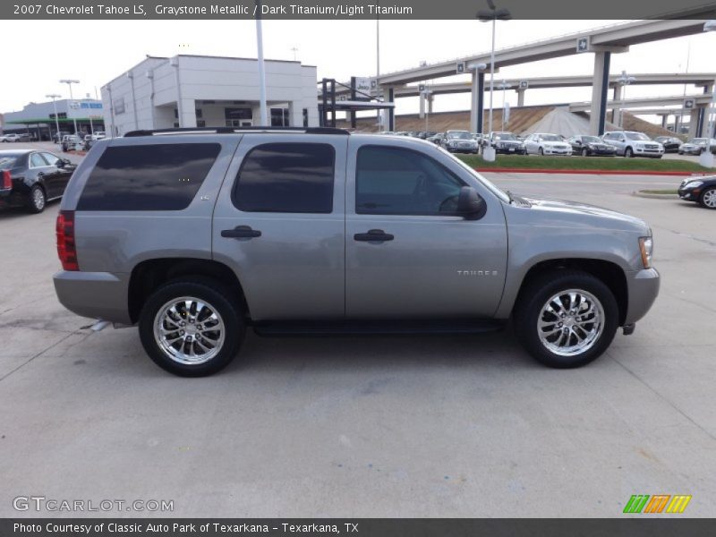 Graystone Metallic / Dark Titanium/Light Titanium 2007 Chevrolet Tahoe LS
