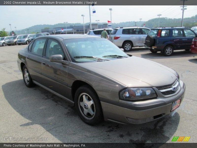Medium Bronzemist Metallic / Neutral 2002 Chevrolet Impala LS