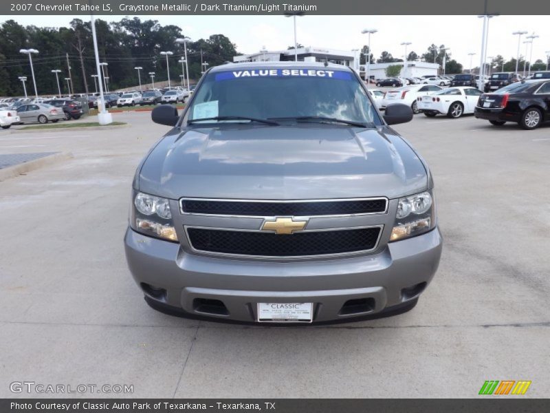 Graystone Metallic / Dark Titanium/Light Titanium 2007 Chevrolet Tahoe LS