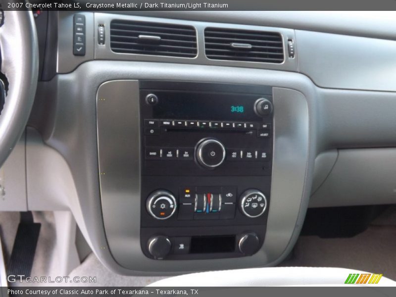 Graystone Metallic / Dark Titanium/Light Titanium 2007 Chevrolet Tahoe LS