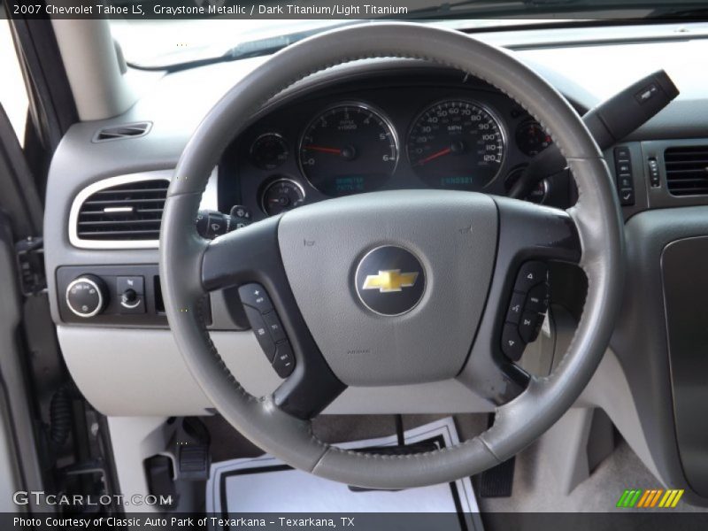Graystone Metallic / Dark Titanium/Light Titanium 2007 Chevrolet Tahoe LS