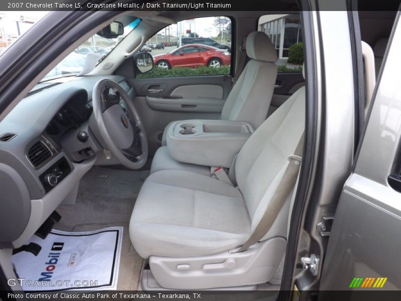 Graystone Metallic / Dark Titanium/Light Titanium 2007 Chevrolet Tahoe LS