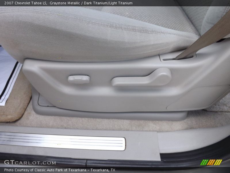 Graystone Metallic / Dark Titanium/Light Titanium 2007 Chevrolet Tahoe LS
