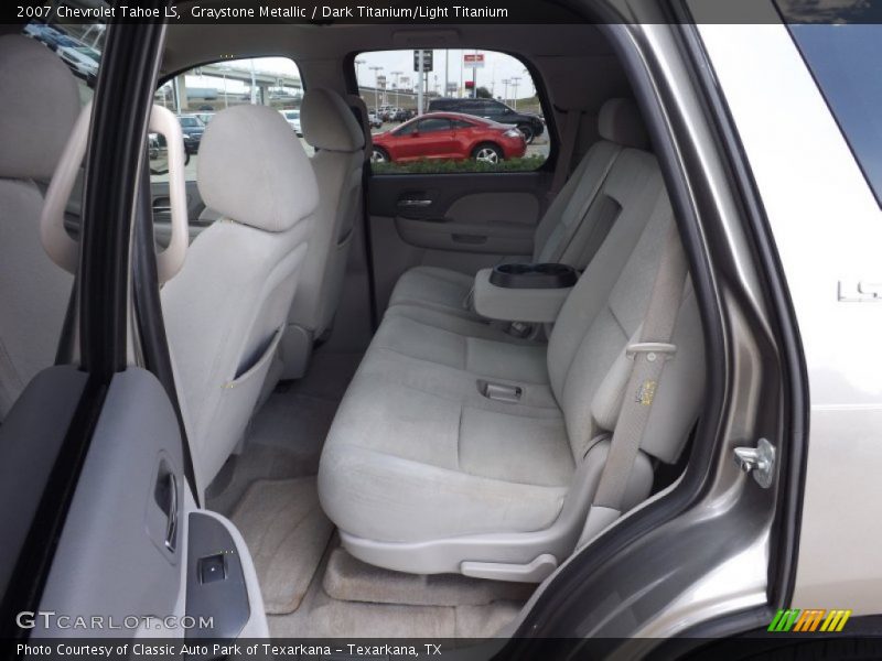 Graystone Metallic / Dark Titanium/Light Titanium 2007 Chevrolet Tahoe LS