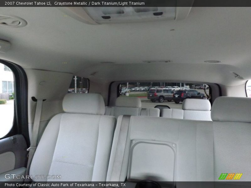 Graystone Metallic / Dark Titanium/Light Titanium 2007 Chevrolet Tahoe LS