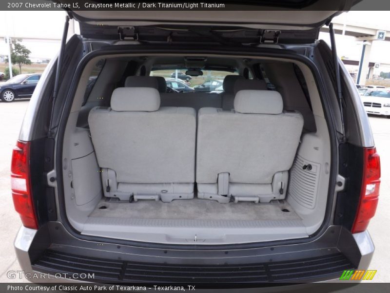 Graystone Metallic / Dark Titanium/Light Titanium 2007 Chevrolet Tahoe LS