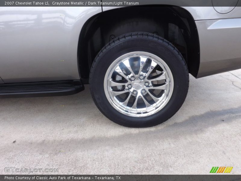 Graystone Metallic / Dark Titanium/Light Titanium 2007 Chevrolet Tahoe LS
