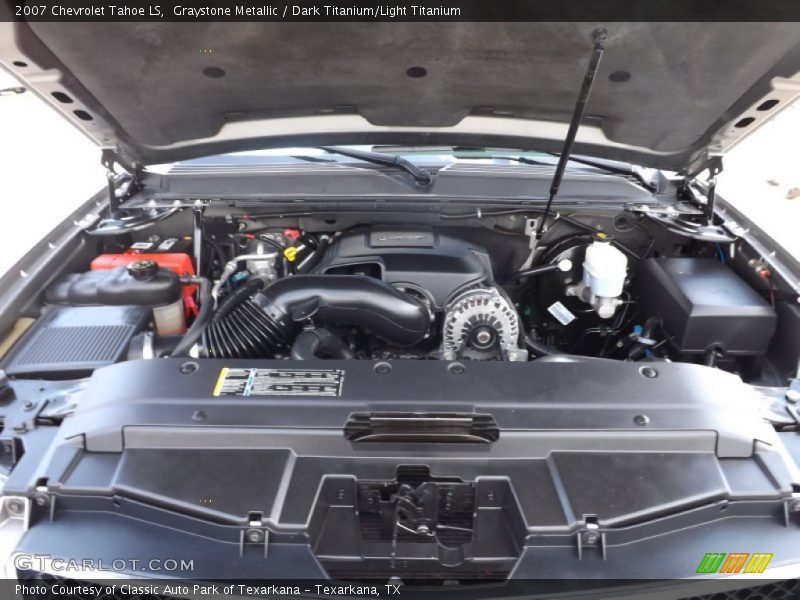 Graystone Metallic / Dark Titanium/Light Titanium 2007 Chevrolet Tahoe LS