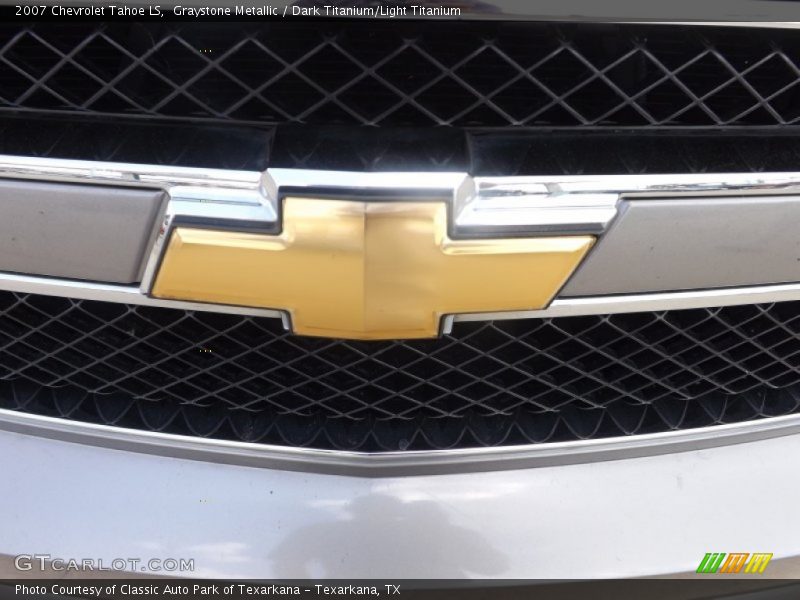 Graystone Metallic / Dark Titanium/Light Titanium 2007 Chevrolet Tahoe LS